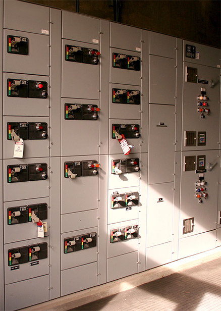 Plant levels and control panel