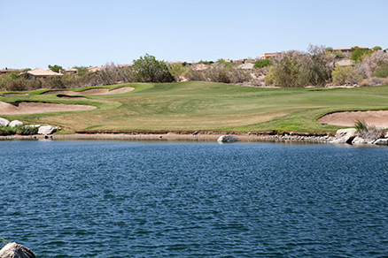 Lake holding reserve of treated reclaimed water