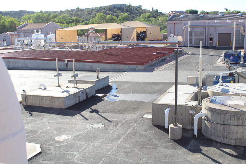 Treatment Operation with the Main Forest Hills Sanitary District Facility