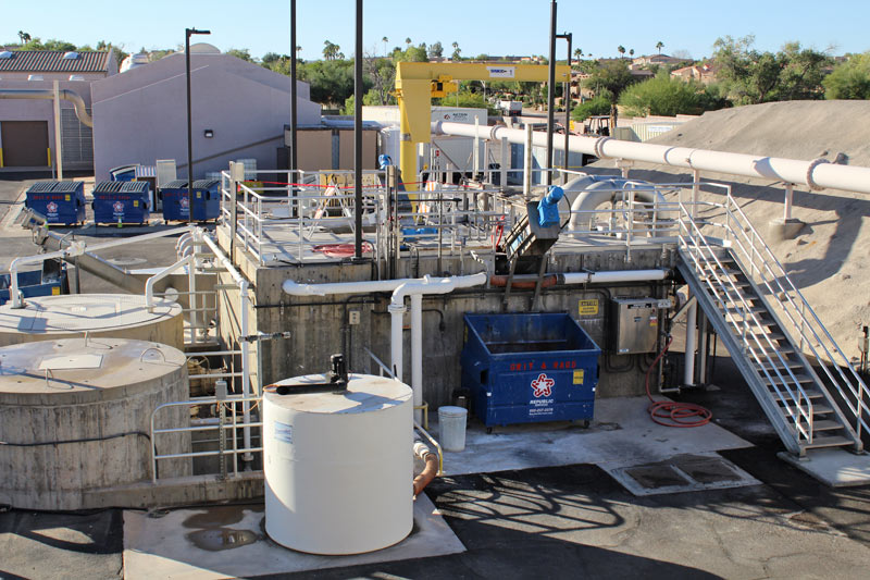 Treatment Operation with the Main Forest Hills Sanitary District Facility